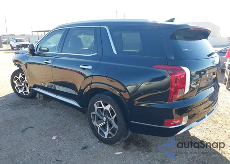 2021 Hyundai Palisade Calligraphy from USA, damaged, VIN KM8R7DHE3MU228224
